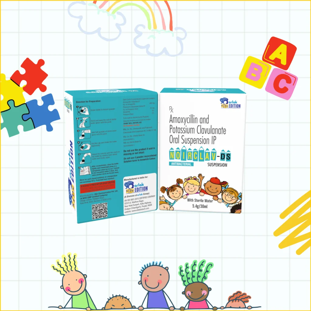 Amoxycillin and Potassium Clavulanate Oral Suspension IP