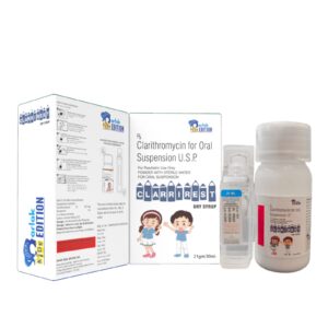 Clarirest Syrup – Clarithromycin 125mg