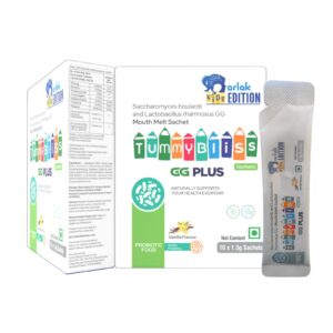 TUMMYBLISS GG PLUS | Probiotic Mouth Melt Sachet for Kids