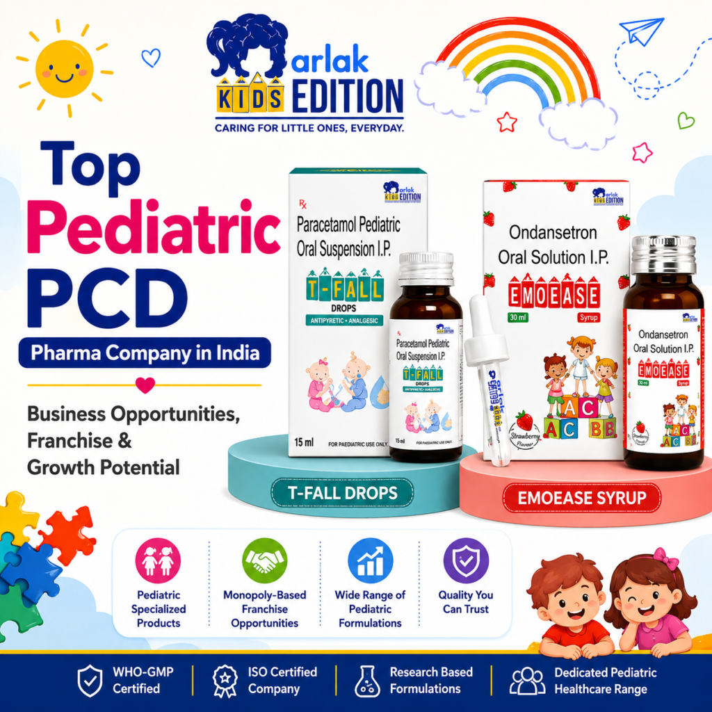 Top Pediatric PCD Pharma Company in India - Arlak Kids